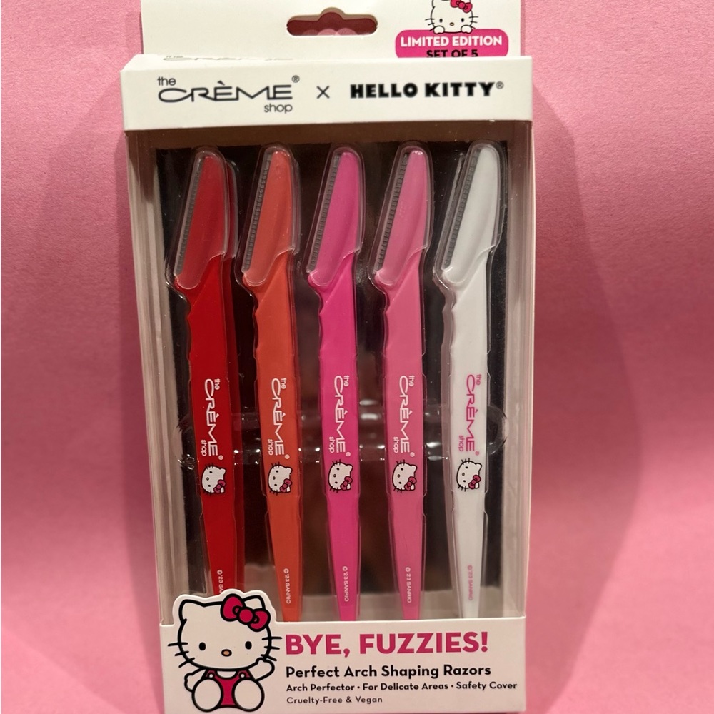 Bye, Fuzzies! Perfect Arch Shaping Dermaplane Razors (Set of 5) LIMITED EDITION